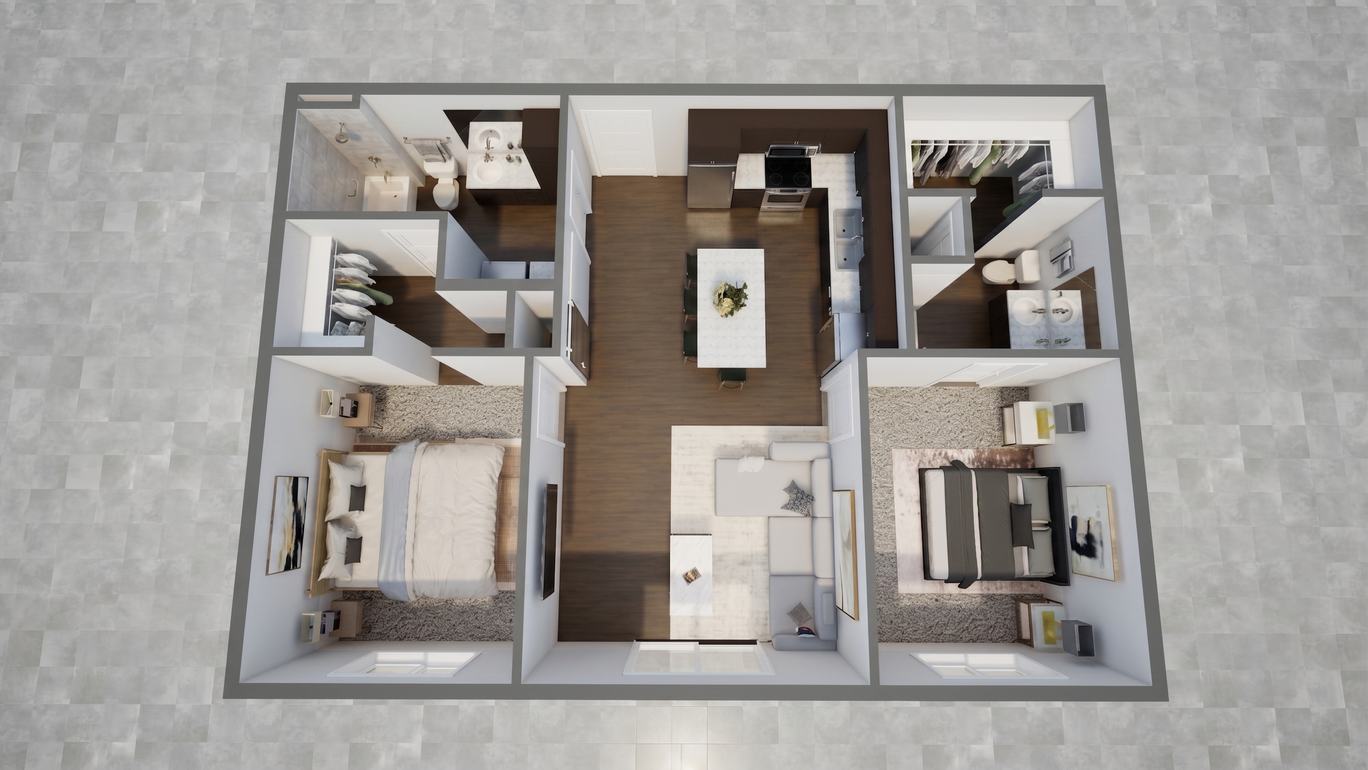 The Willow — 2 Bedroom photo 2